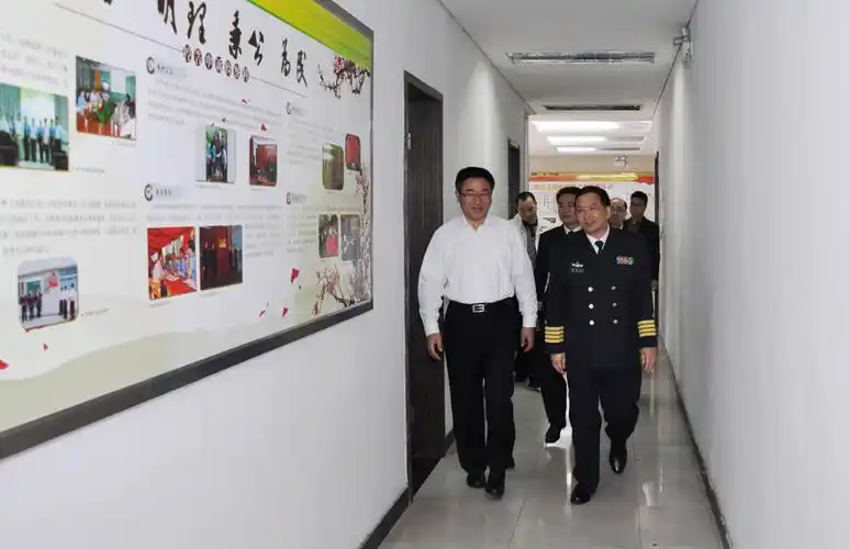 虎门沙角部队周建红政委一行来我院交流工作