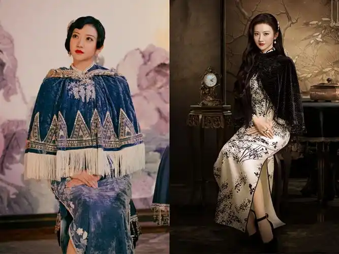 司藤小姐你的妆容好美艳服装好精致景甜真的是人间富贵花