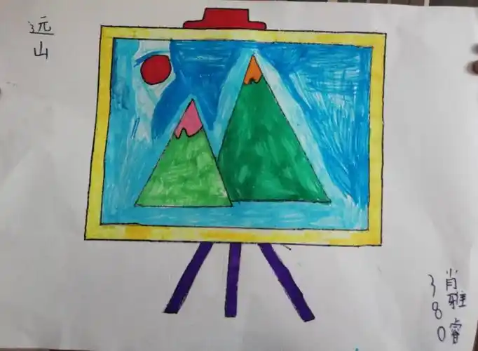 童心绘童画——城北小学380班庆六一儿童节《画中画》作品展(书画篇)