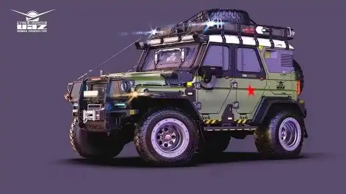 创业灵感 #吃鸡神器,瓦滋猎人,#俄罗斯传奇战地指挥车 # - 抖音