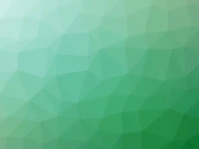 蓝绿渐变多边形ppt背景图片