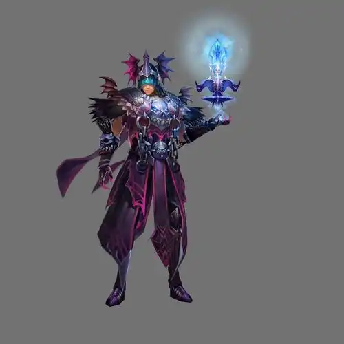 3d玄幻网游新作《龙刃》游戏人物原画