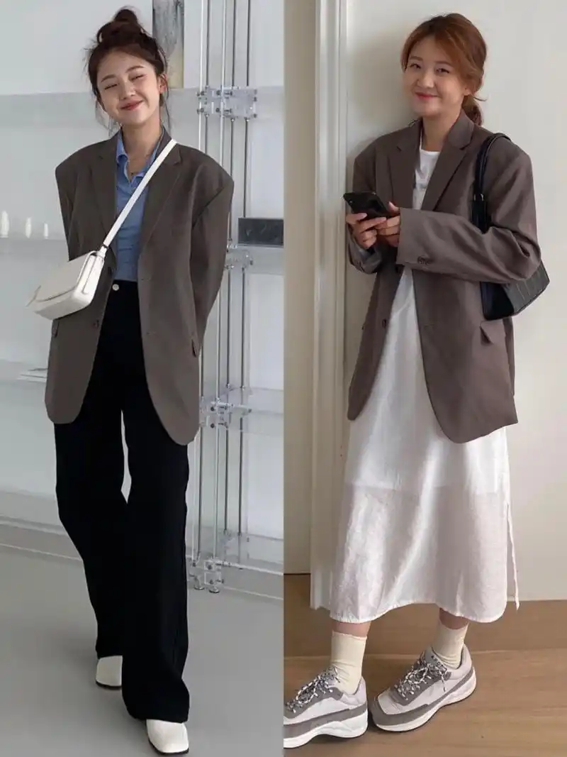 小个子博主秋冬穿搭,掌握这些穿搭技巧,显高还能变身小清新女神