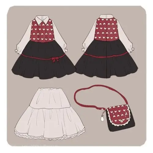 动漫服装设计图