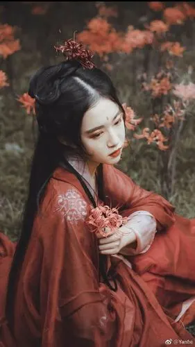 关于曼珠沙华的古风唯美句子有哪些