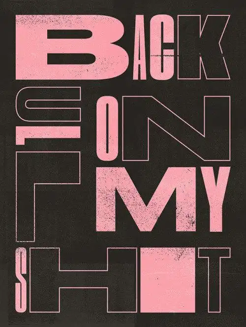 英文字体海报版式设计参考