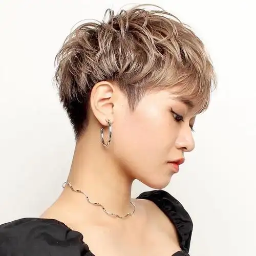 剪对短发路人也能变女神今天的短发值得收藏