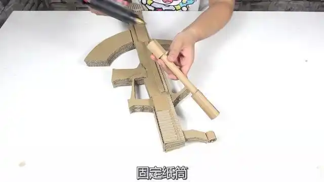 手工折纸机枪的折法男孩子们看过来你们要的机枪折纸教程已发请查收