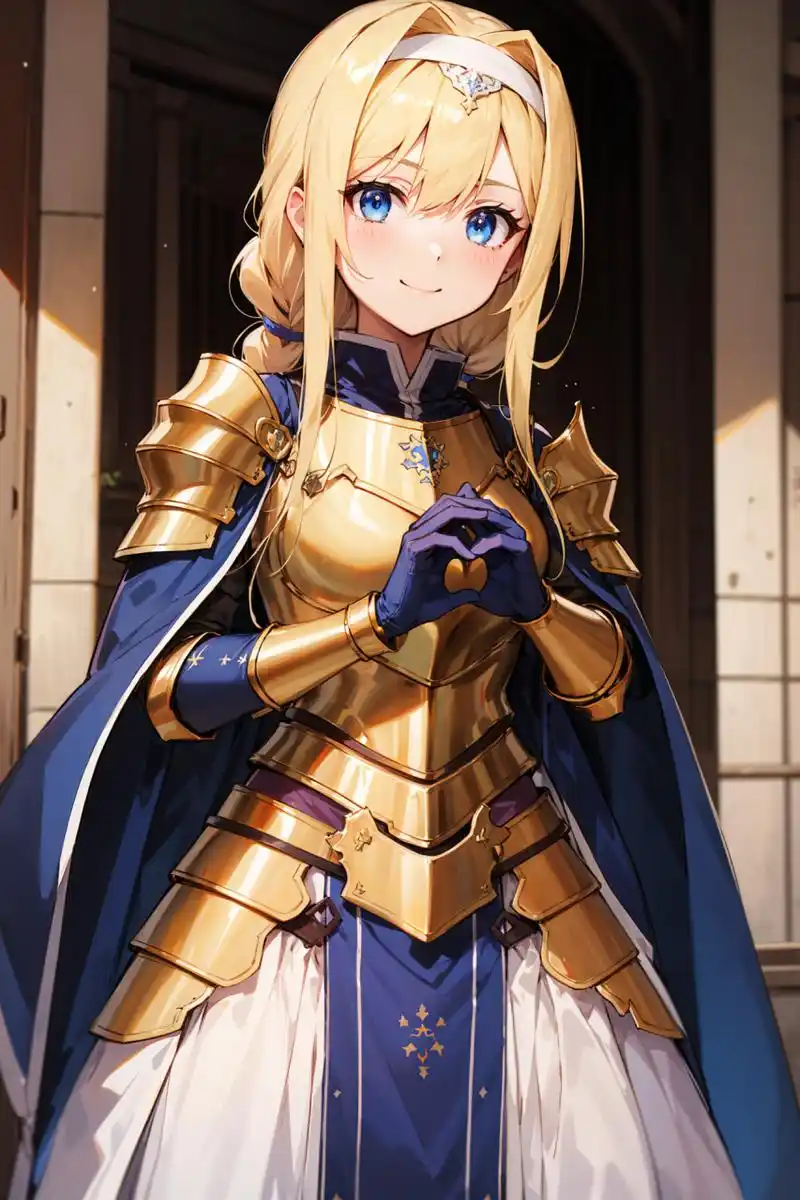 刀剑神域爱丽丝,感觉和金闪闪更加般配[舔屏]#二次元# #刀剑神域