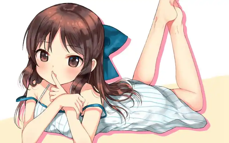 可爱萌系的动漫萝莉桌面壁纸