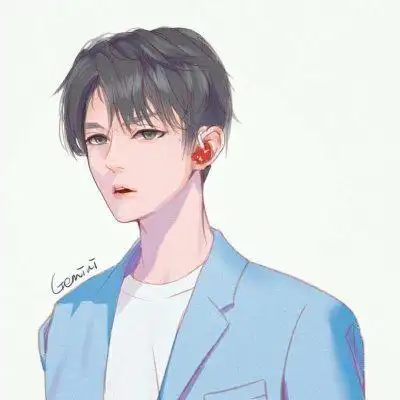 易烊千玺动漫头像帅气图片