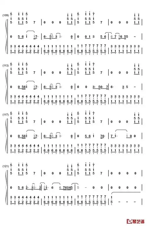 pretty hurts钢琴简谱-数字双手-beyonce8