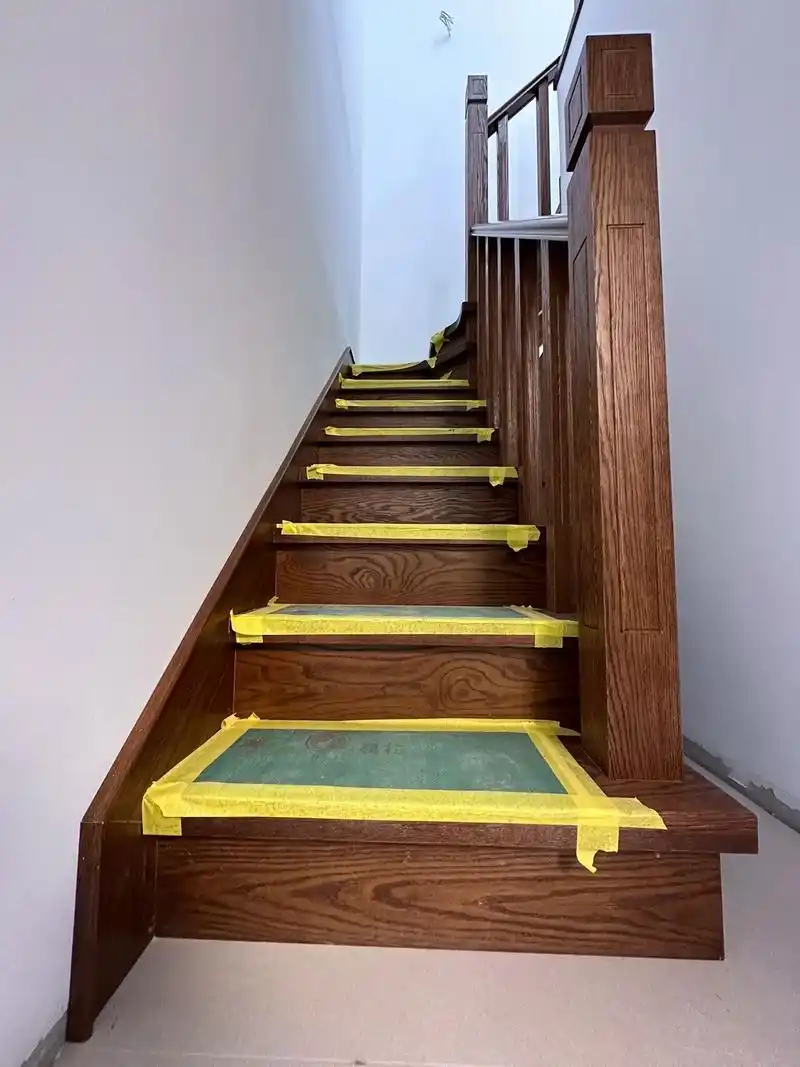 心心念念的红橡实木楼梯,经过 - 抖音