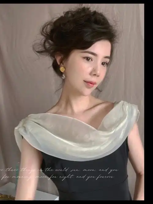 显发量浪漫法式盘发喜欢就出教程呀