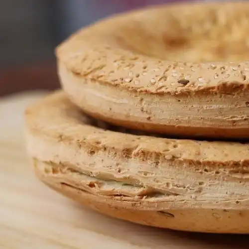 450g陕西特产宝鸡岐山五香锅盔2个五香味