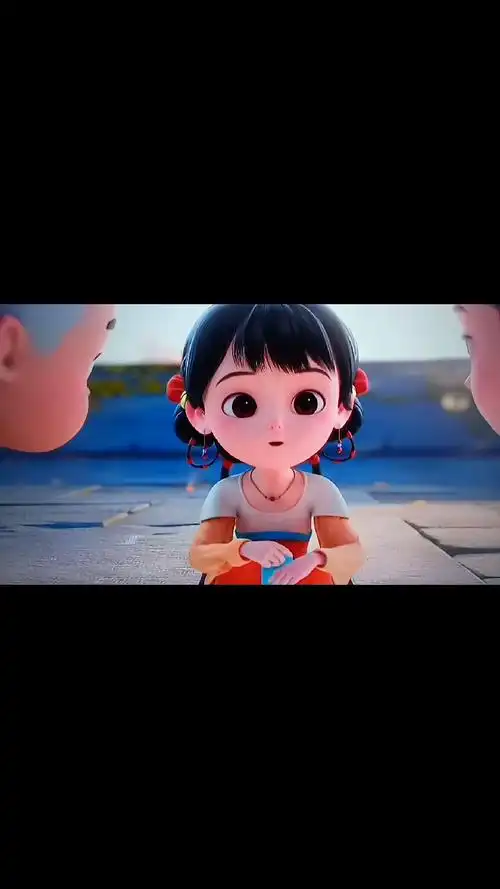 一禅小和尚#女孩子的力气毕竟是有限的嘛!