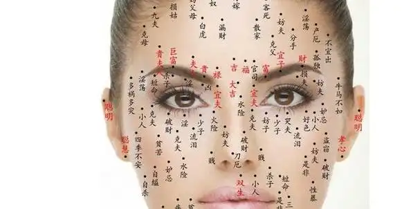 女人额头有痣代表什么,女人面相痣图解