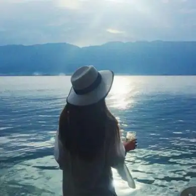 头像女背影或侧面高清好看的侧面背影女生头像图片