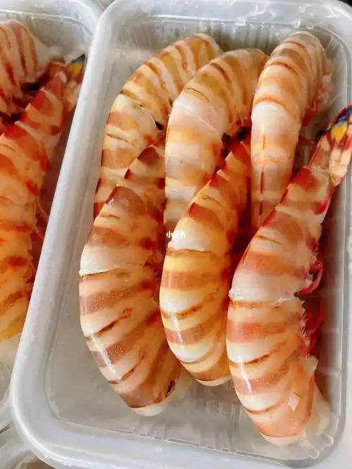 特大斑节虾去头虾仁98吃出纯肉的感觉|东山岛海鲜大斑节虾仁大九节