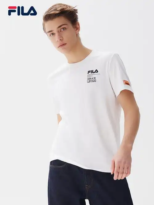 fila斐乐官方男士短袖2021年夏季新款休闲运动休闲运动t恤