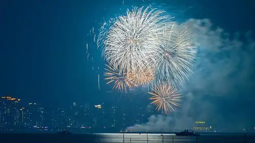 回车桌面>电脑壁纸>风景>2020年跨年只想和你分享这灿烂的烟花>