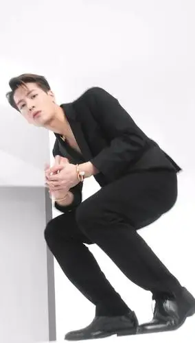 王嘉尔拍摄广告大片现场