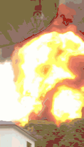 凤岗天堂围旁发生大火爆炸,惊现蘑菇云!