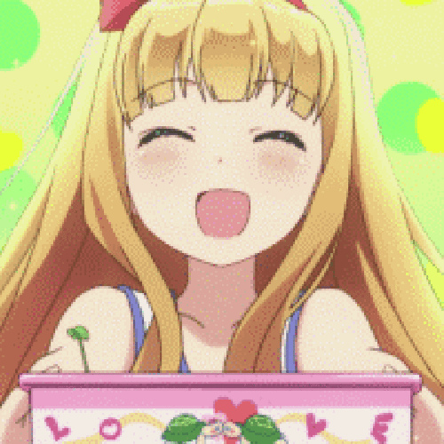 温柔歪头少女可爱gif动图_动态图_表情包下载_soogif