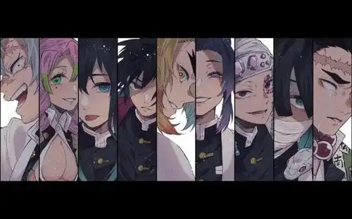 鬼灭之刃九柱精美壁纸大放送