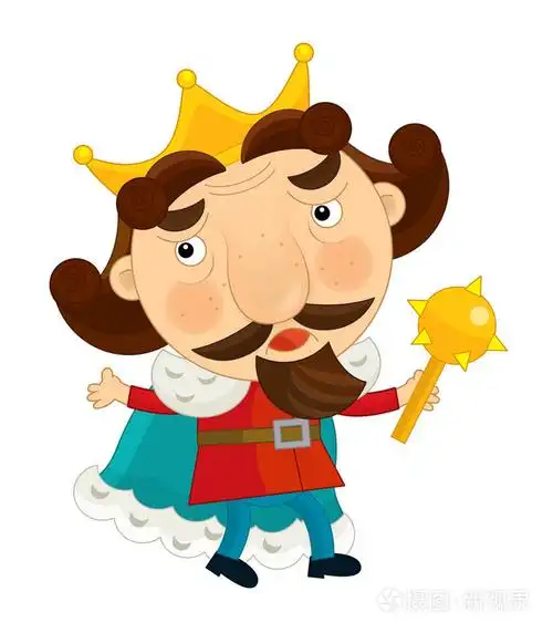 快乐卡通国王-孤立性