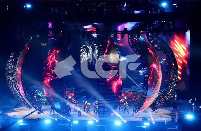 2019周杰伦嘉年华世界巡回演唱会舞美租赁屏项目-联诚发led显示屏