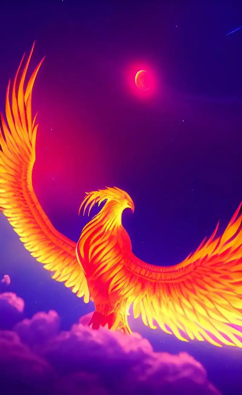 凤凰涅槃,浴火重生,逆风翻盘.#接福接财接好运 #手机壁纸  - 抖音