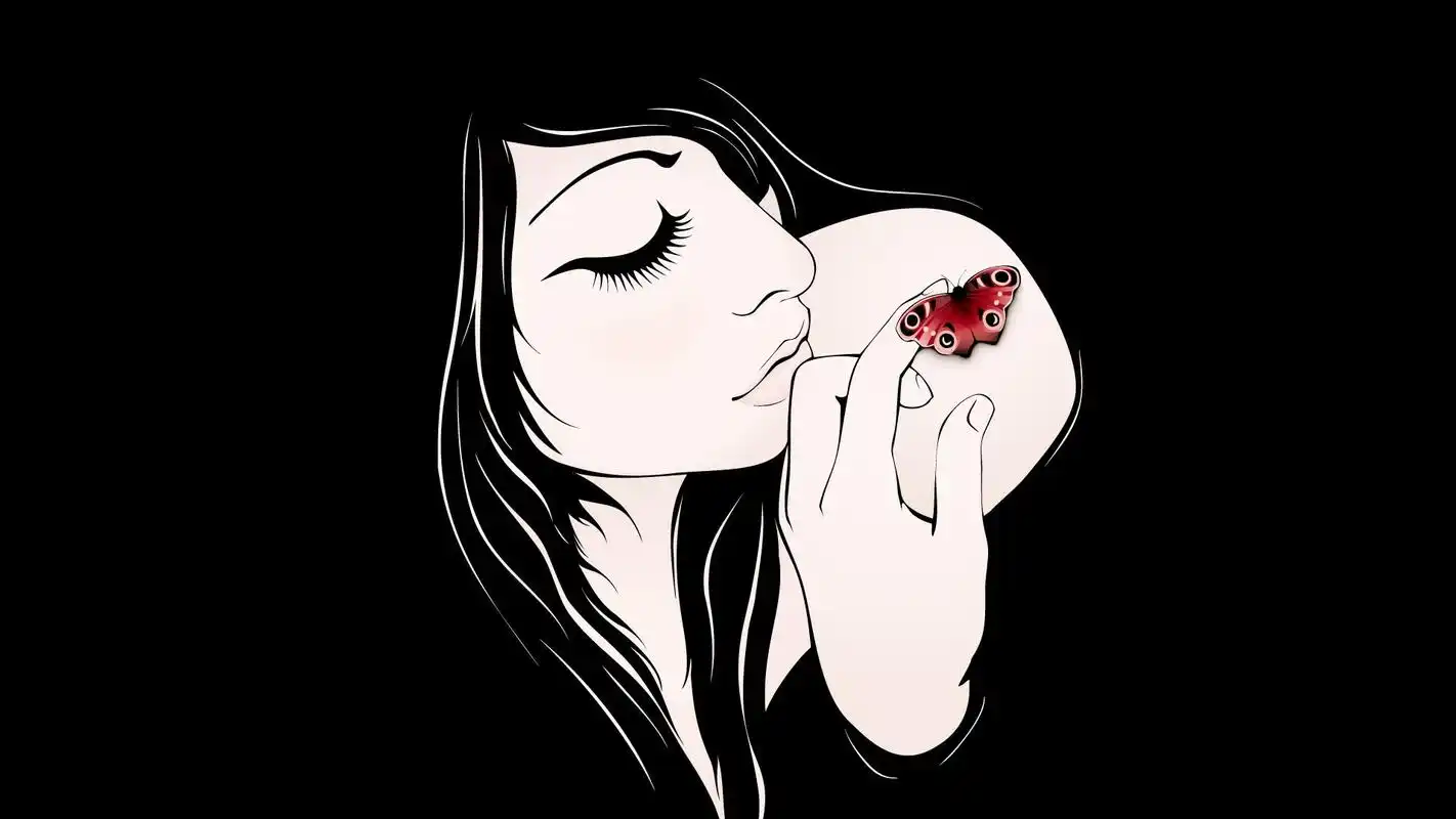 黑色个性高清桌面壁纸高清大图预览1920x1080_设计创意下载_美桌网