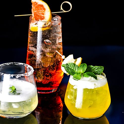 莫吉托鸡尾酒杯 古典海波杯 收口柯林杯长饮杯威士忌杯 思慕雪杯