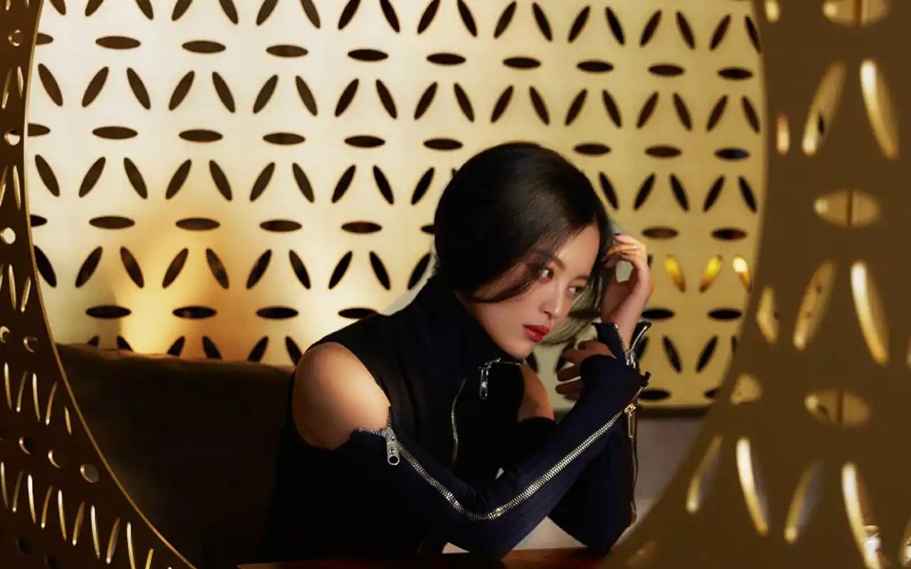 辛芷蕾魅力迷人时尚写真图片桌面壁纸