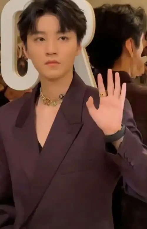 迪丽热巴,王俊凯,刘雨昕,邓为,于适,余景天dior活动生图状态