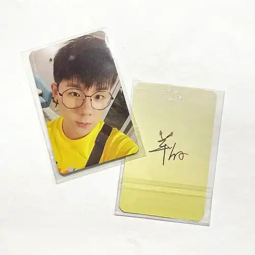 给cv老师设计的韩圈小卡