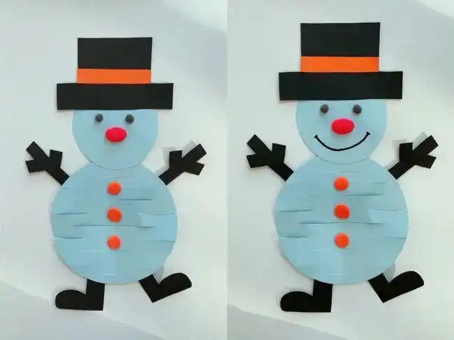 05 风琴圣诞贺卡 制作这张立体贺卡需要用到 彩色卡纸和手工纸儿童