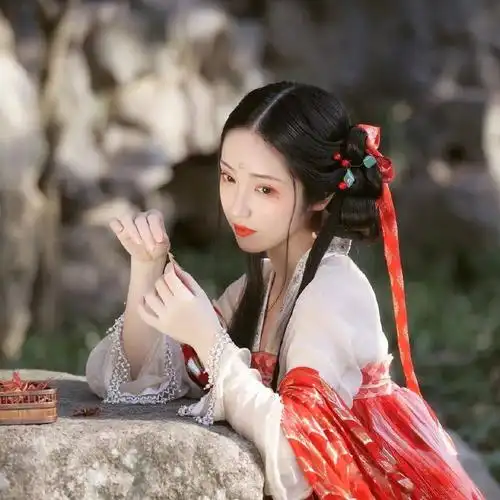 唯美意境古风女生头像山有木兮木有枝心悦君兮君不知