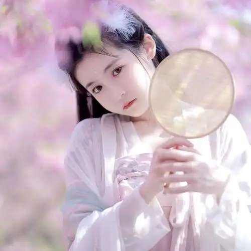 微博自截  古风汉服女生头像