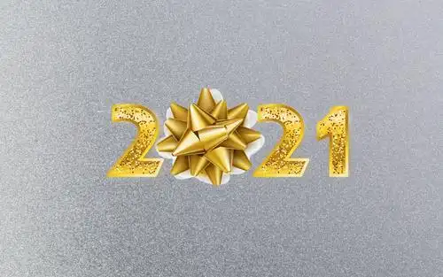 2021创意个性艺术字背景图