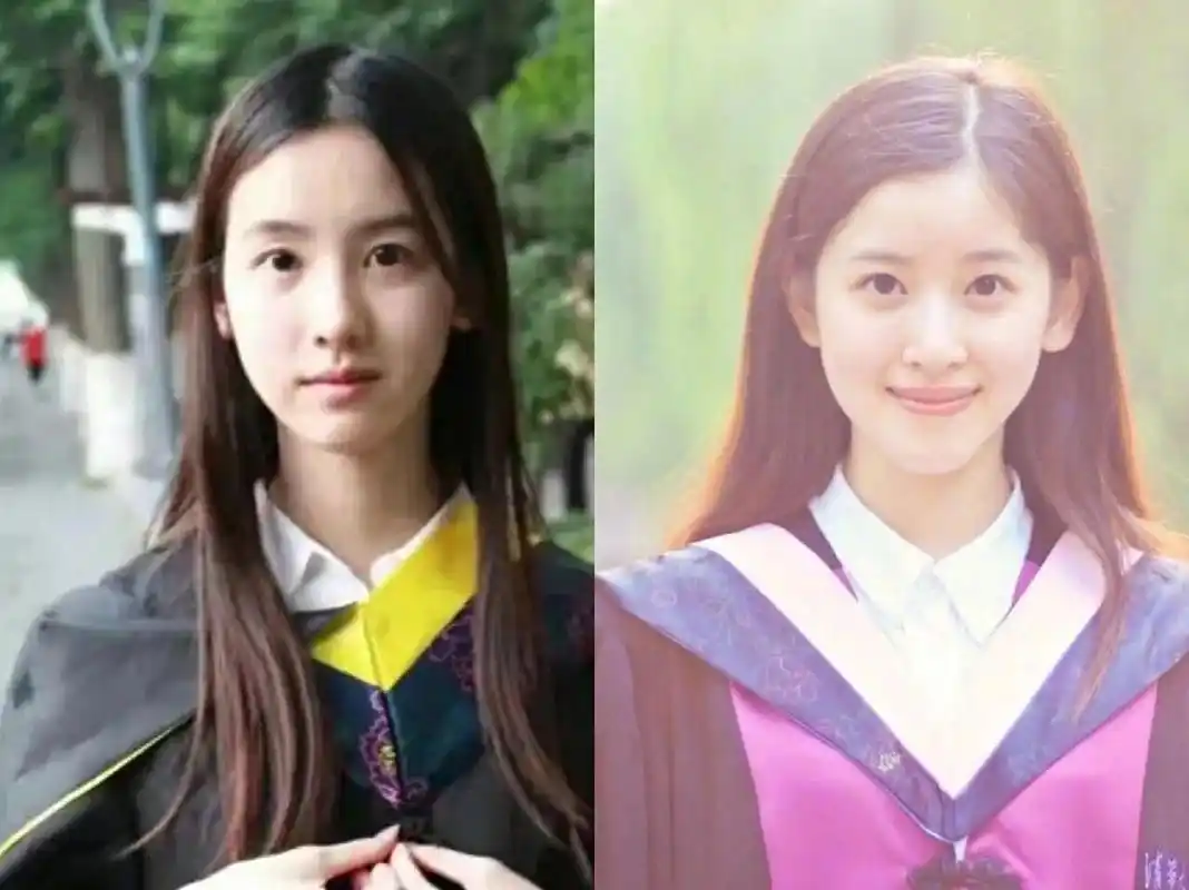 陈都灵和章泽天颜值 看到很多时候把两个人比较,提起一个就想到另一个