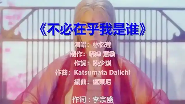 林忆莲实力翻唱《不必在乎我是谁》,唱出了人间真情|经典歌曲|金曲奖