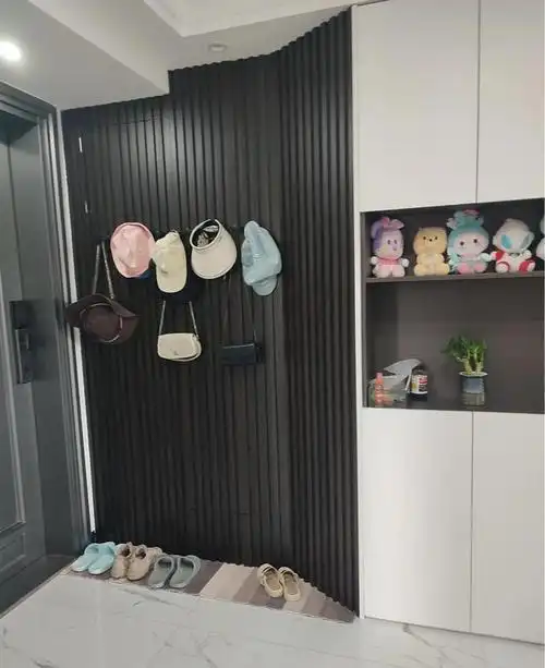 入户门窄怎么做鞋柜最合适?