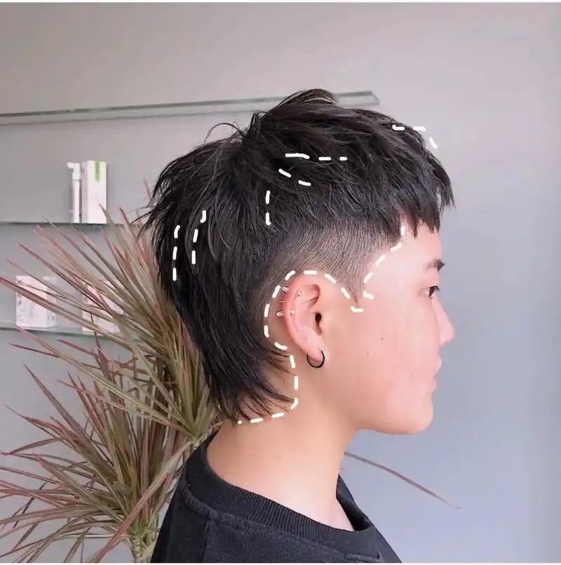 最火小狼尾不挑头型易打理 一个男人的颜值百分之九十是靠发型撑着