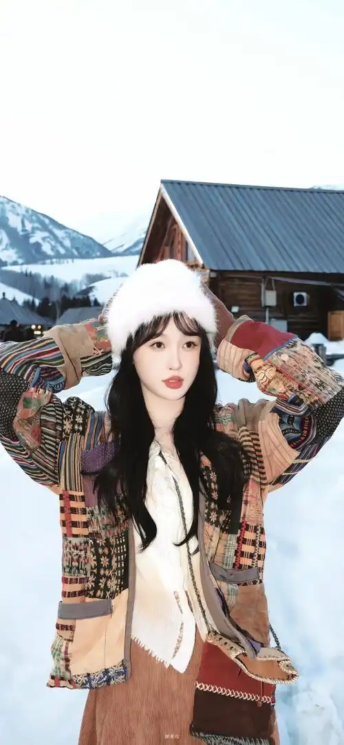 虞书欣雪山写真