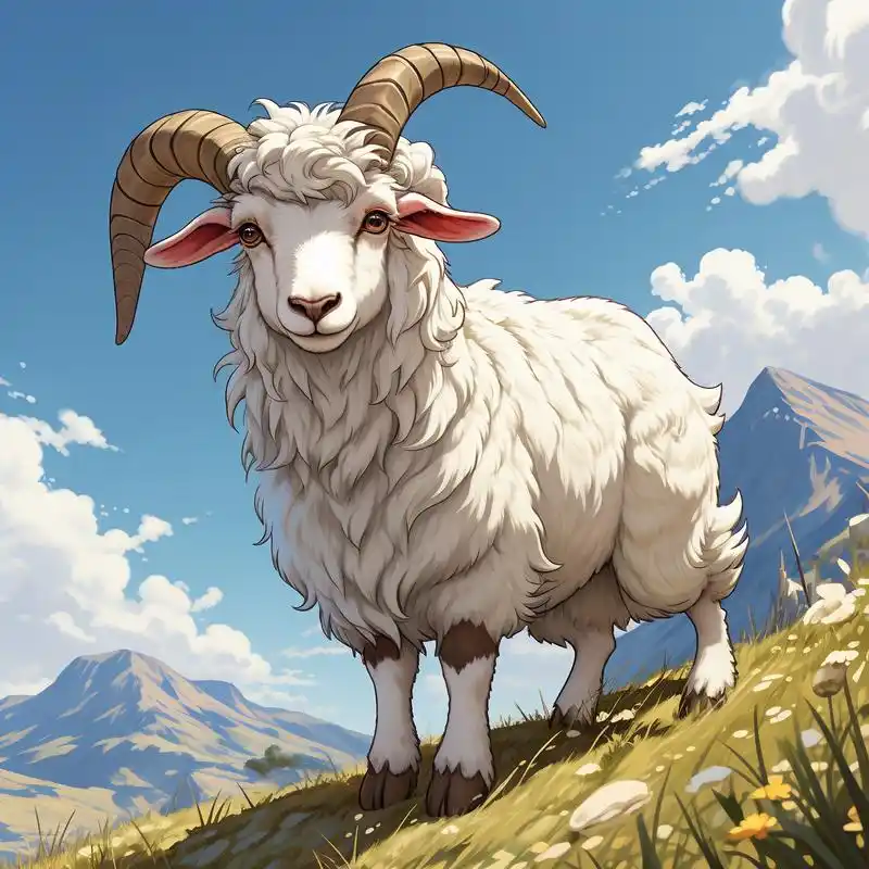 90超酷山羊头像来袭97