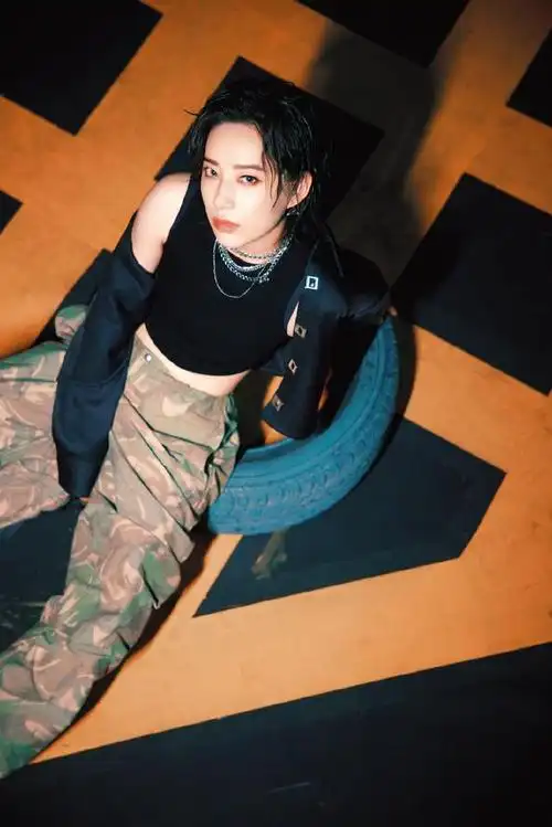 组图李斯丹妮惊喜助阵舞社决赛短款背心大秀马甲线酷飒十足