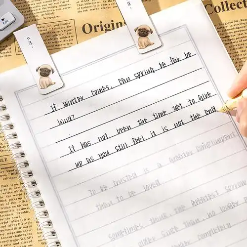 御宝阁奶酪体全英文艺颂手写英语英文练字帖抖音网红字帖女生神仙字体