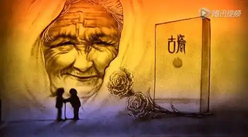 感人沙画母亲催泪看哭了多少人